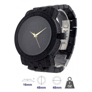 Bling metal watch for men - 1255-D