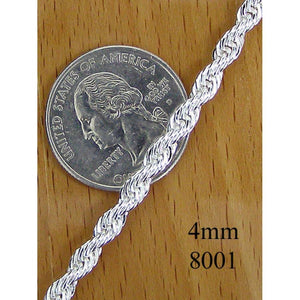 Rope chain 24" LENGTH - 18001-24"-A