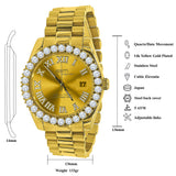 OVERLORD Steel CZ Watch | 530352