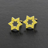 Miraculous star earrings- 925 SILVER EARRINGS I 9211651
