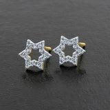 Miraculous star earrings- 925 SILVER EARRINGS I 9211651