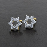 Miraculous star earrings- 925 SILVER EARRINGS I 9211651