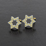 Miraculous star earrings- 925 SILVER EARRINGS I 9211651