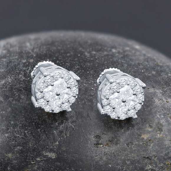 Glisten Screw Back Earrings | 9212471