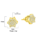 Diaphanous Screw Back Earrings | 9212332