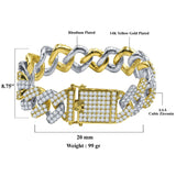 SINUOUS cz BRACELET I 9621920