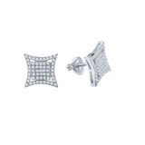 CONCAVE SCREW BACK EARRINGS  | 9216111