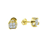 Diamante Screw Back earrings | 921832