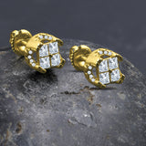 Diamante Screw Back earrings | 921832
