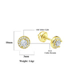 Dart Screw Back earrings | 9212562