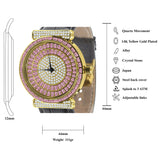Plaltial Bling Leather Watch | 51103550