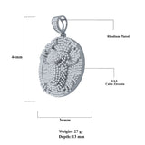 OBSTINATE SILVER PENDANT | 9213831