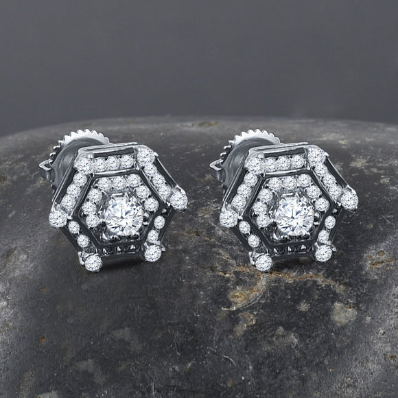 SENARY SILVER EARRINGS | 9214471