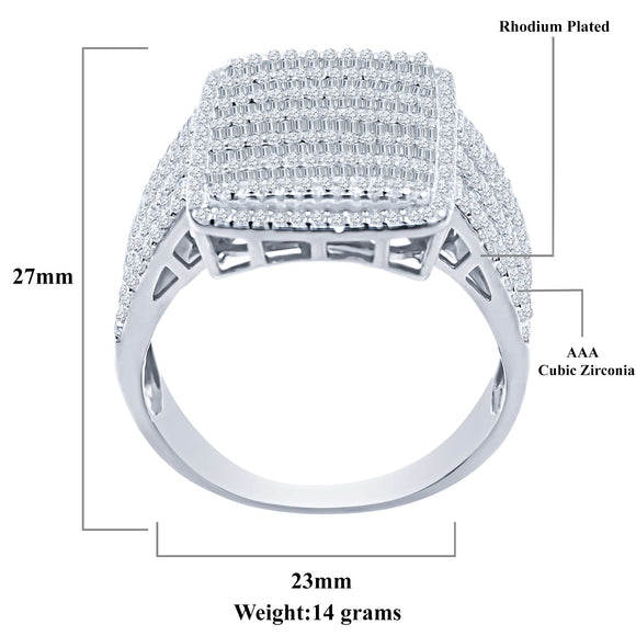 EVOCATIVE SILVER RING I 9215401