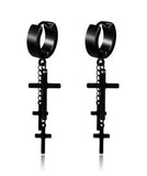 STIRRING Steel Earrings I D94011