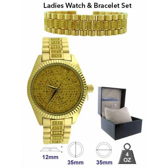 WATCH & BRACELET SET