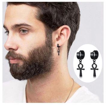 LIBERATOR Steel Earrings I D9531