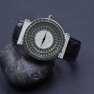 Plaltial Bling Leather Watch | 5110357