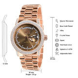 Grandeur Bling Metal Watch | 562655