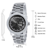 Grandeur Bling Metal Watch | 562657