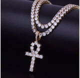 LOOP 3MM Ankh CZ Cross | 912711