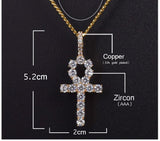 LOOP 3MM Ankh CZ Cross | 912711