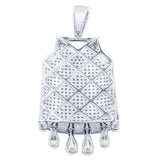 BASKETBALL JERSEY SILVER PENDANT | 9210131