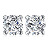 BEAM Silver Clear CZ Earring | 961141