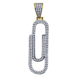 Silver Pendant with CZ Stone-929552