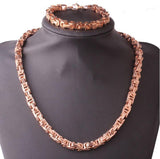 DEVIOUS Steel 8x8MM Byzantine Link Bundle | 930771
