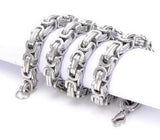 DEVIOUS Steel 8x8MM Byzantine Link Bundle | 930771