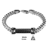 6 MM Solid Steel FV 24" Chain with 9" Matching Bracelet