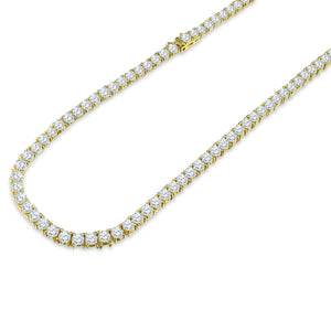 CZ One Row Gold Chain-960012