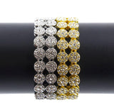 BUD 2 Row Flower Bracelet | 970831