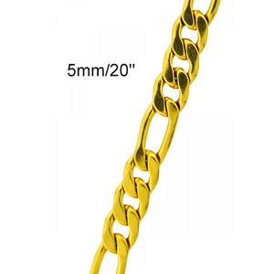 Men`s Stainless Steel Figro Chain