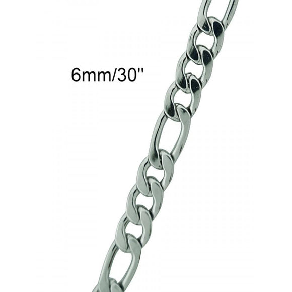 Men`s Stainless Steel Figro Chain