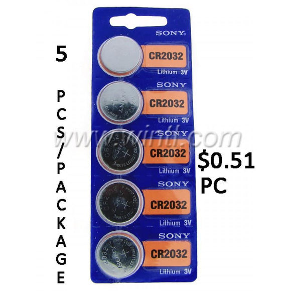 5 PCS batteries for watches