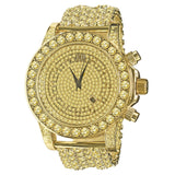 BURNISH CZ ICED OUT WATCH | 5110294