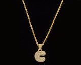 STILTR Steel Bubble Initial Necklace | 938102