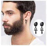 LIBERATOR Steel Earrings | D9531