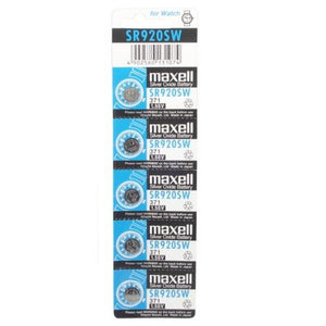 5 PCS batteries for watches-SR920SW