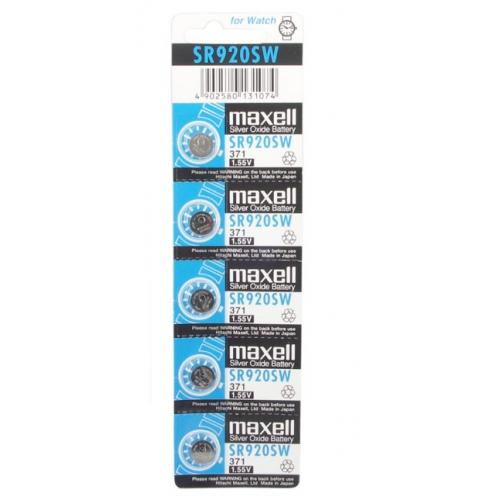 5 PCS batteries for watches-SR920SW