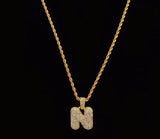 STILTR Steel Bubble Initial Necklace | 938102