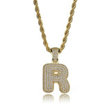 STILTR Steel Bubble Initial Necklace | 938102