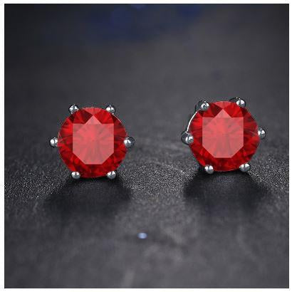 BEAM Red CZ Earring | 960556