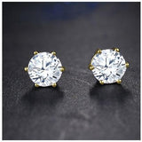 BEAM Gold CZ Earring | 960582