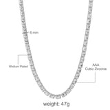 SHOWY Square Tennis Chain | 962201