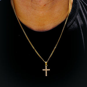 TIP CROSS Steel Micro Necklace Hip Hop | 937C